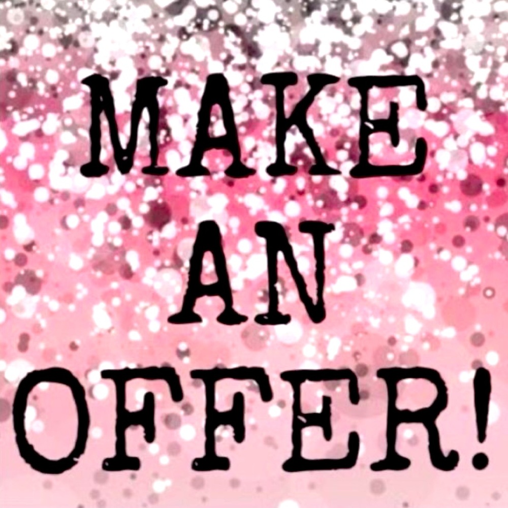 Make me an offer on anything in the closet! I’ll negotiate to sell!